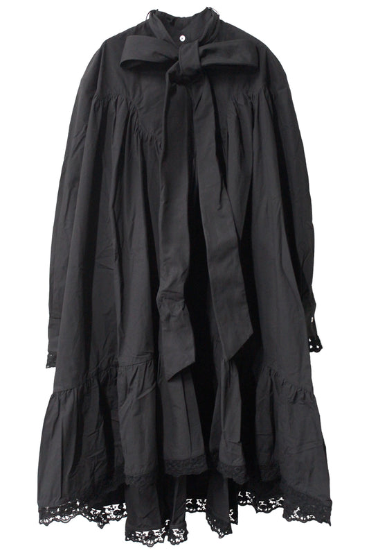 Lace Trimmed Ribbon Dress【25AW】