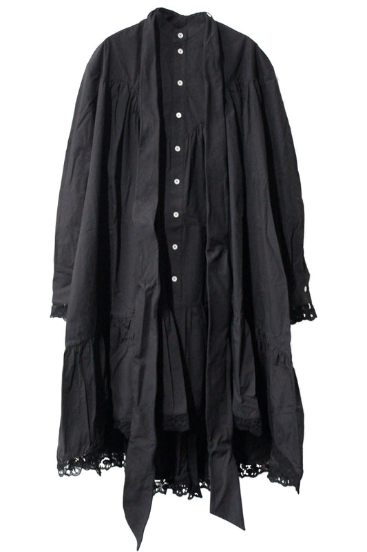 Lace Trimmed Ribbon Dress【25AW】