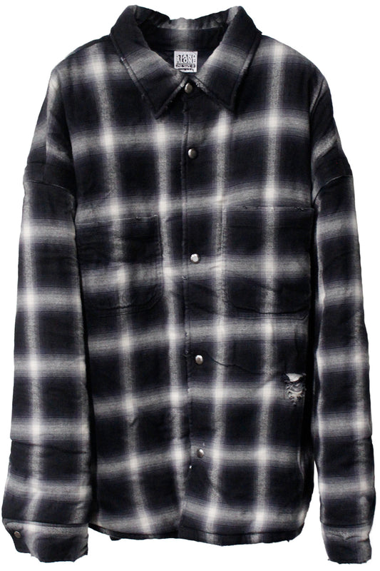 チェック柄中綿ジャケット【25AW】