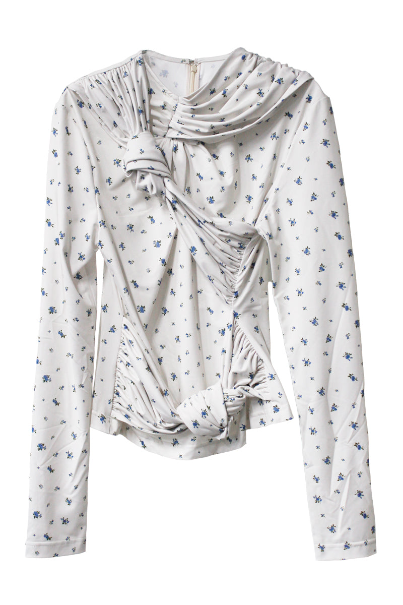 KNOTTED JERSEY TOP【25AW】
