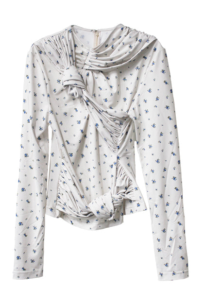 KNOTTED JERSEY TOP【25AW】