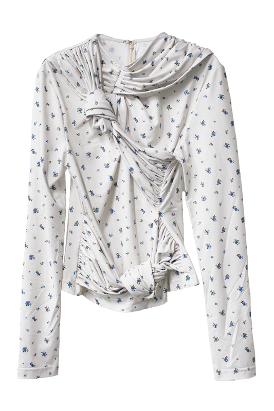 KNOTTED JERSEY TOP【25AW】