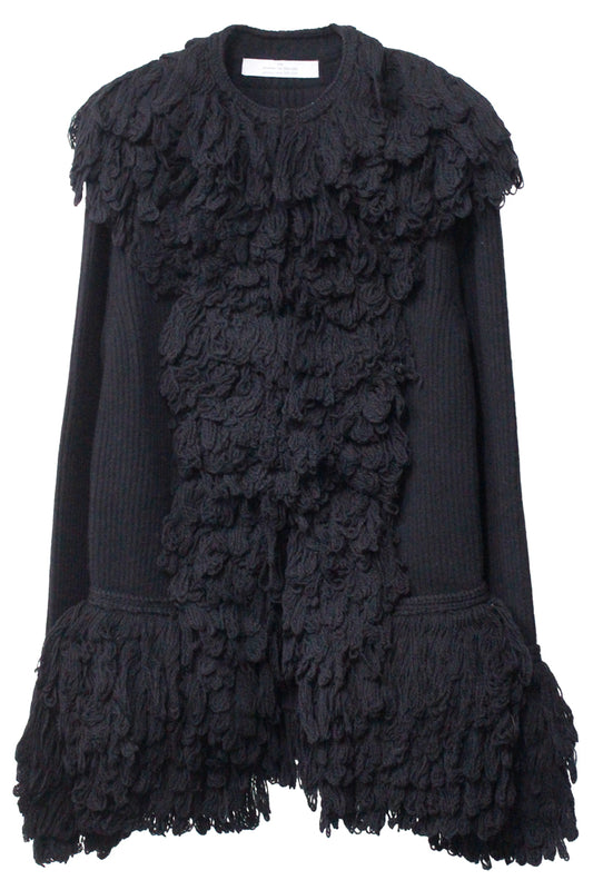 FRINGED EDGE CARDIGAN【25AW】