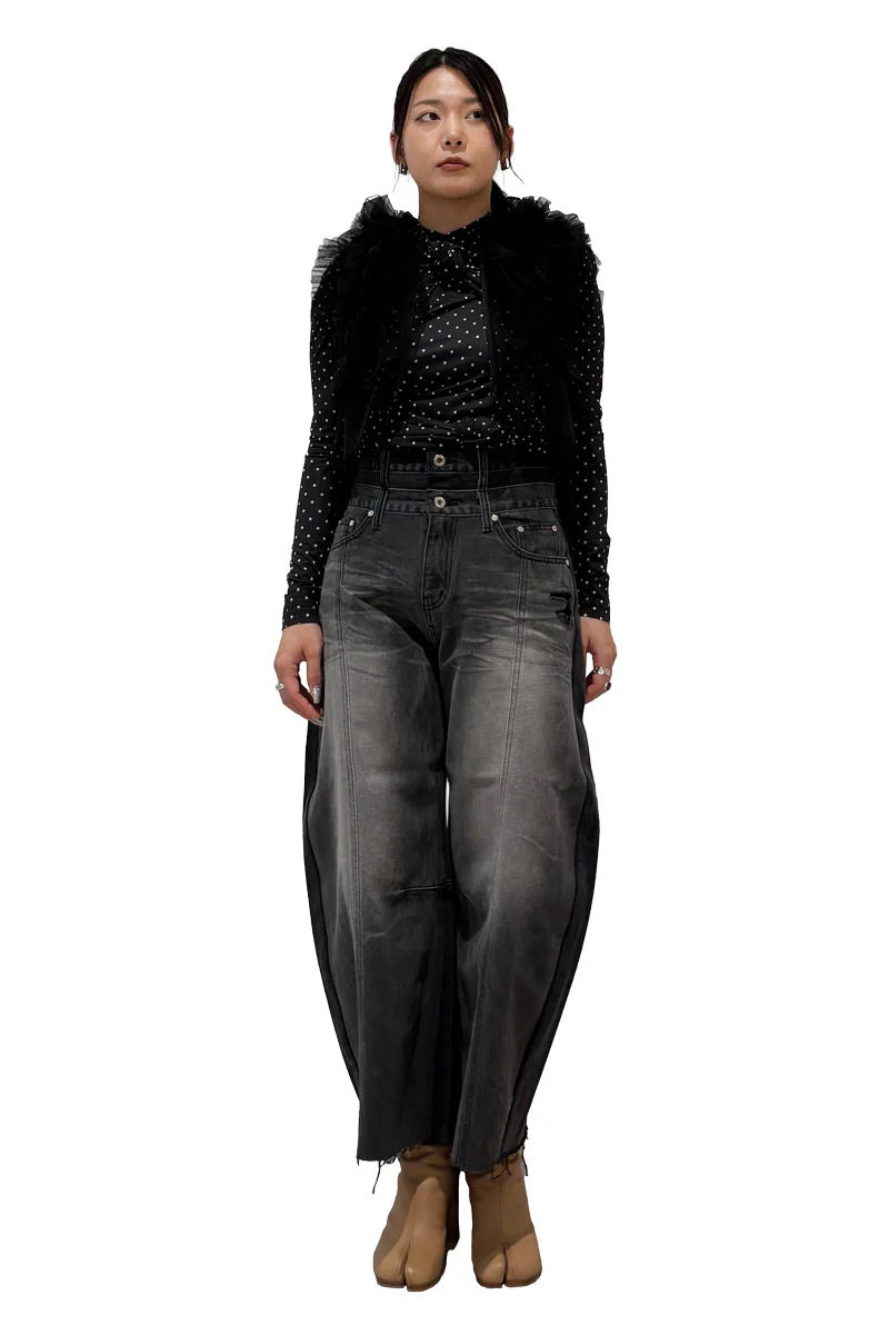 KNOTTED JERSEY TOP【25AW】