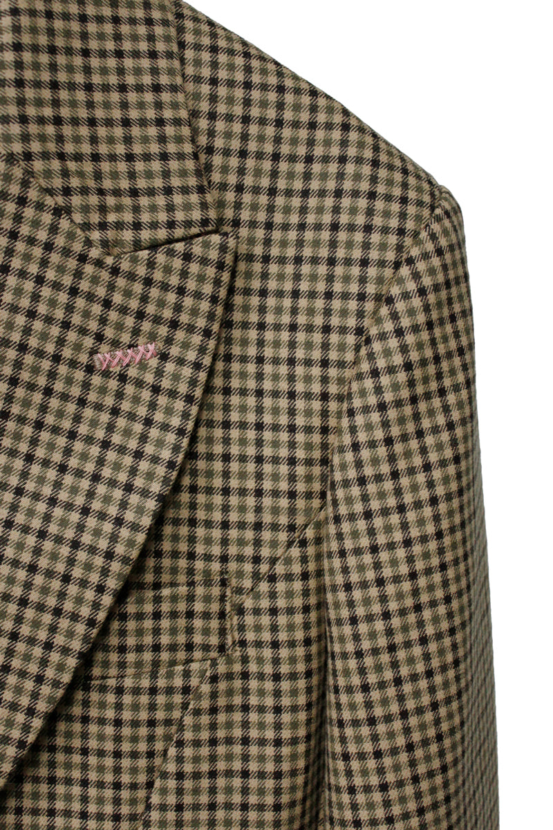 テーラードチェックジャケット【25AW】