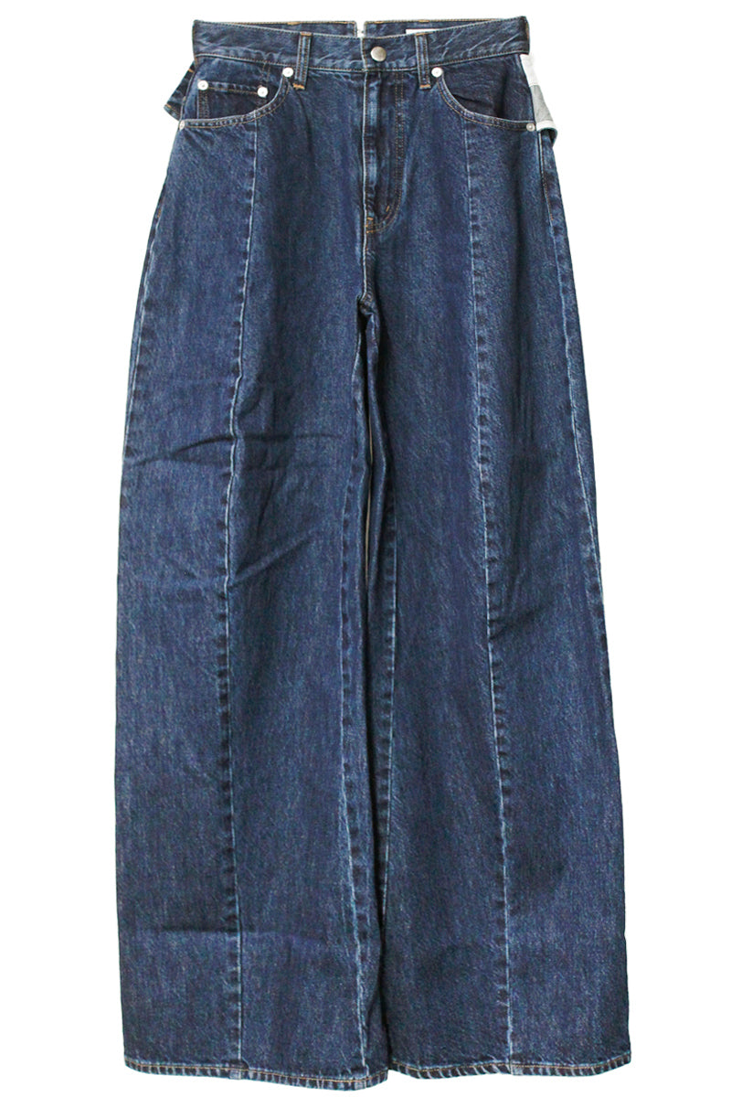 ガーター付デニムパンツ【25AW】