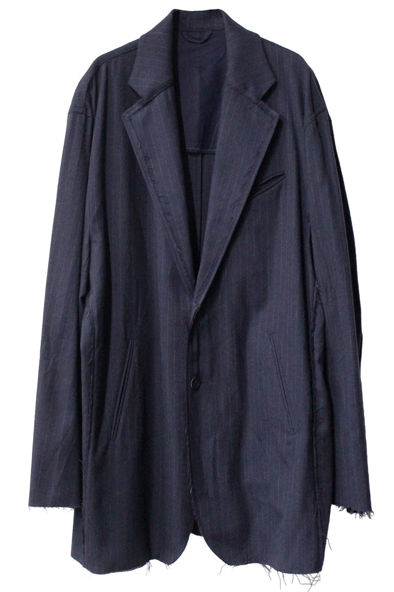 FLANNEL STRIPE BROKEN JACKET【25AW】