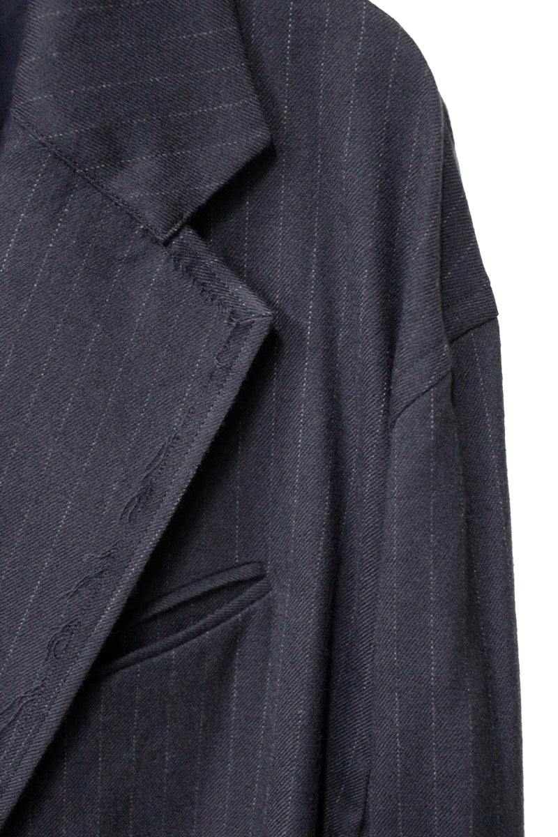 FLANNEL STRIPE BROKEN JACKET【25AW】