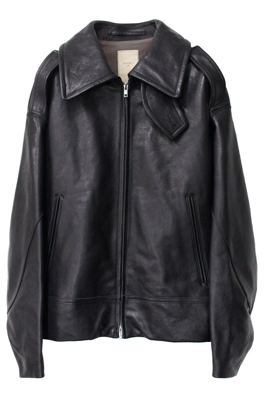 LAMB LEATHER MILITARY BLOUSON【25AW】