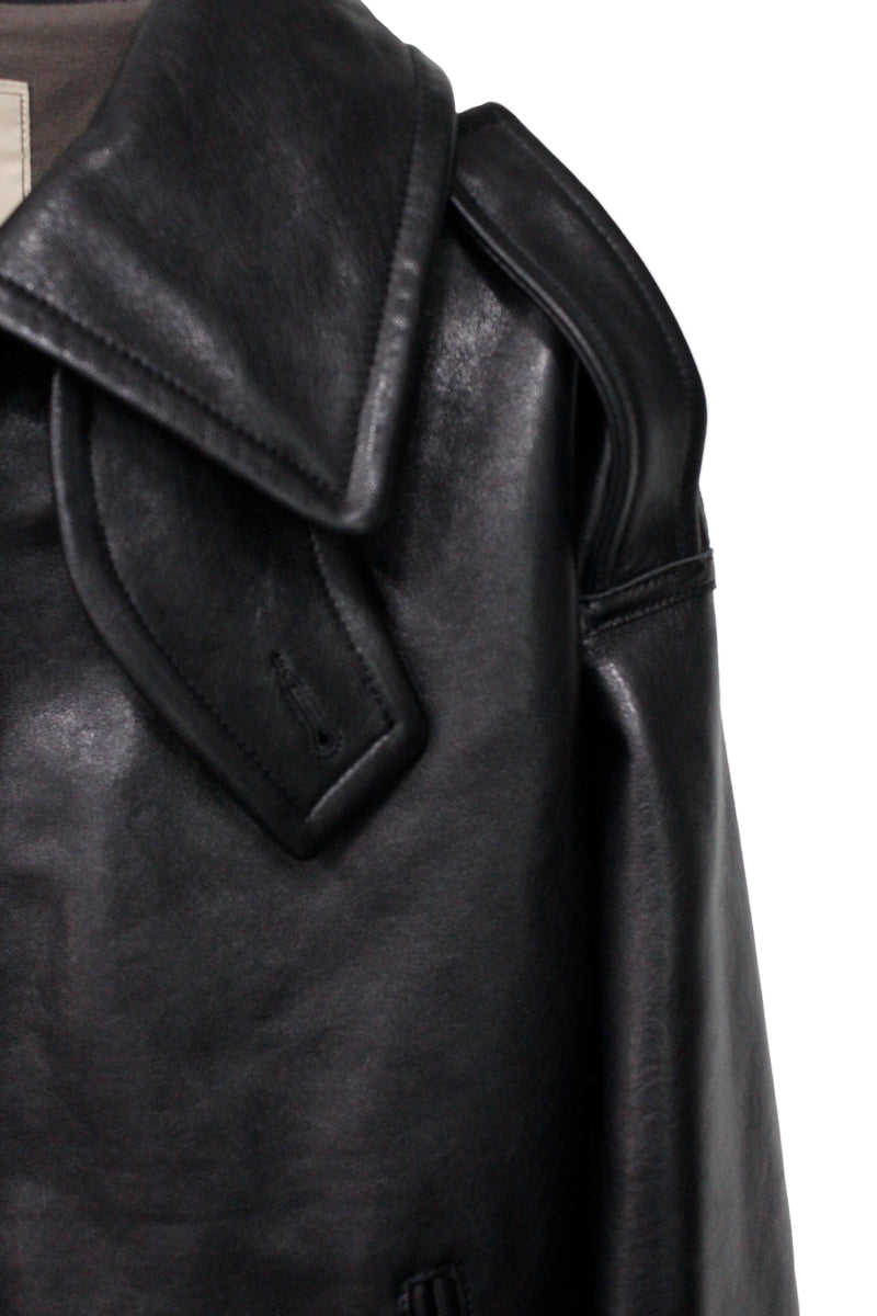 LAMB LEATHER MILITARY BLOUSON【25AW】