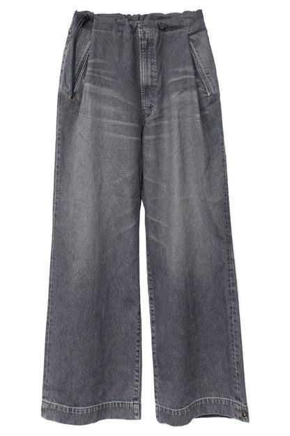 WASHED DENIM NO-BRAINER PANTS【25AW】