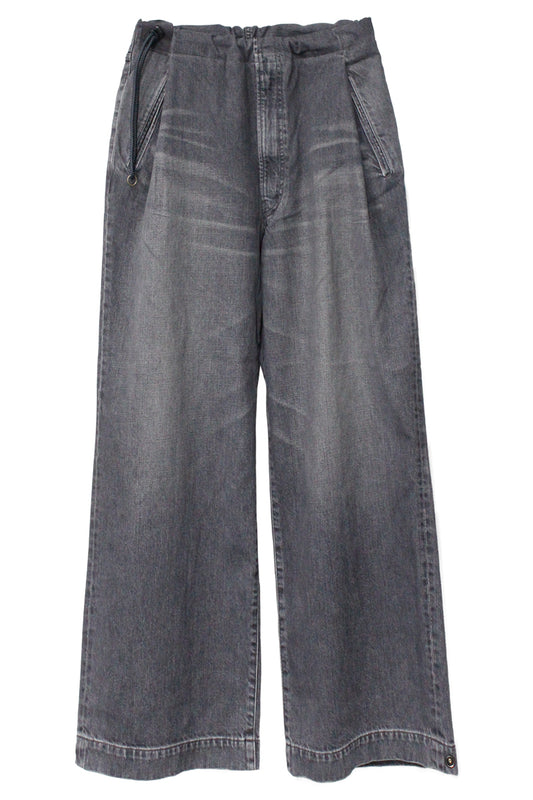 WASHED DENIM NO-BRAINER PANTS【25AW】
