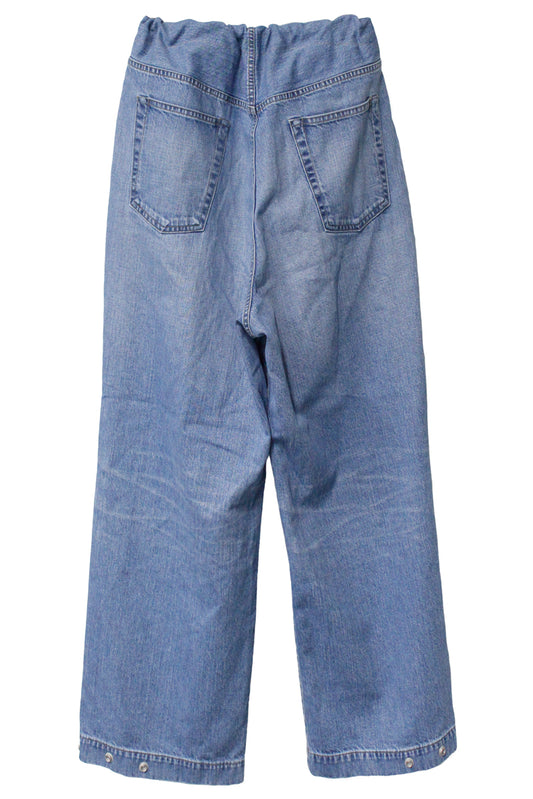 WASHED DENIM NO-BRAINER PANTS