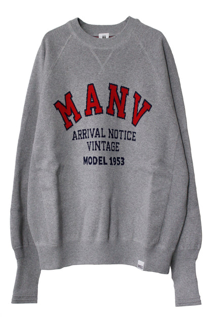 NEW SWEAT KNIT JACQUARD