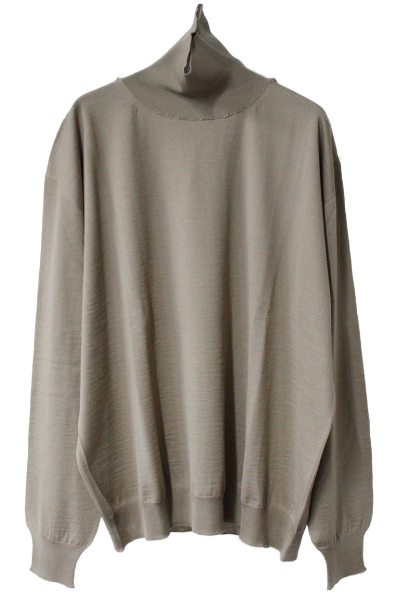 high neck pullover long sleeves knit【25AW】