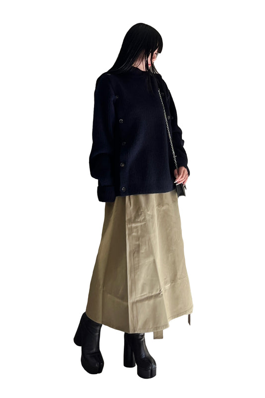 wrap skirt【25AW】