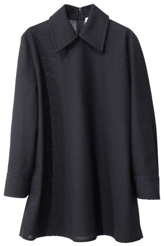 WOOL COLLARED TOP【25AW】