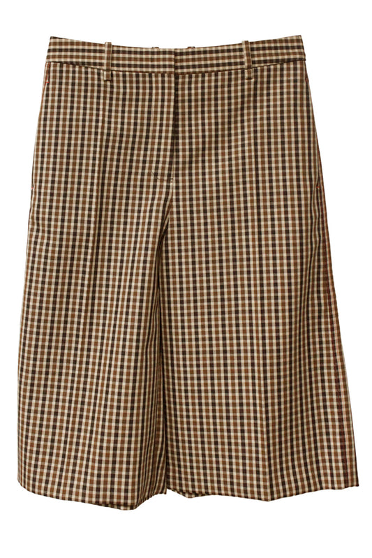 チェック柄ショートパンツ【25AW】