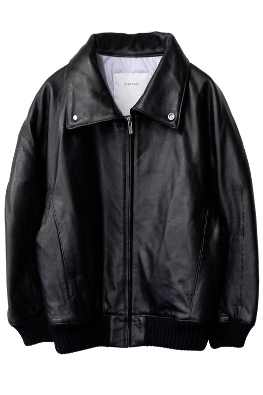 LEATHER ZIP-UP BLOUSON【25AW】