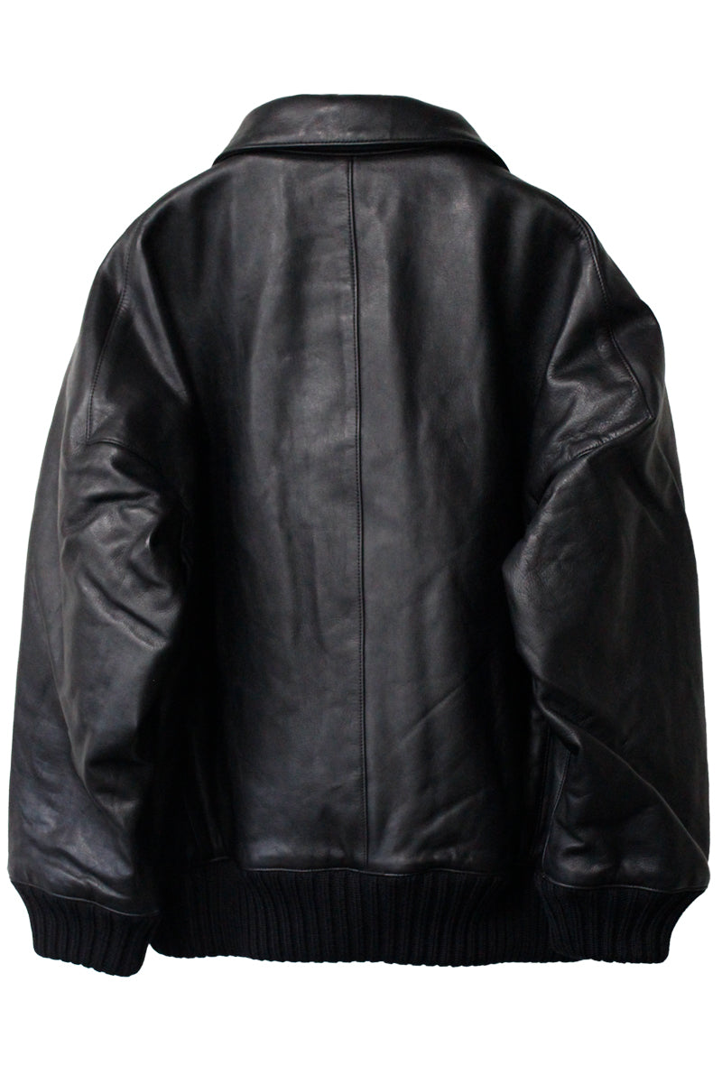 LEATHER ZIP-UP BLOUSON【25AW】