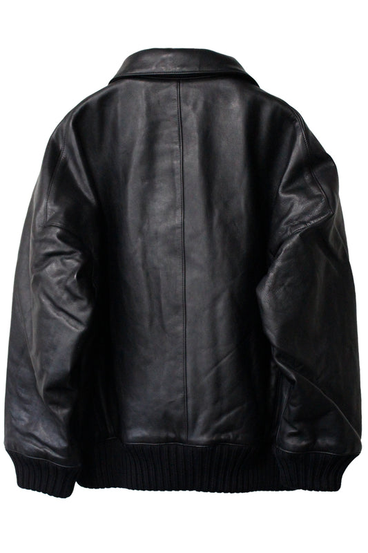 LEATHER ZIP-UP BLOUSON【25AW】