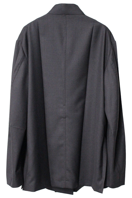 NO LAPEL ORIGAMI JACKET GABARDINE【25AW】