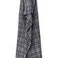 PANEL DRESS WOOL TARTAN【25AW】
