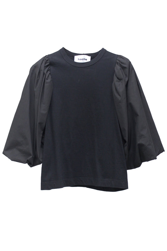 ショート丈切替Tシャツ【25SS】