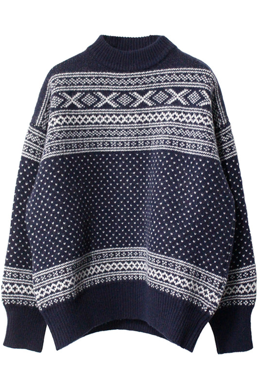 総柄ニット【25AW】