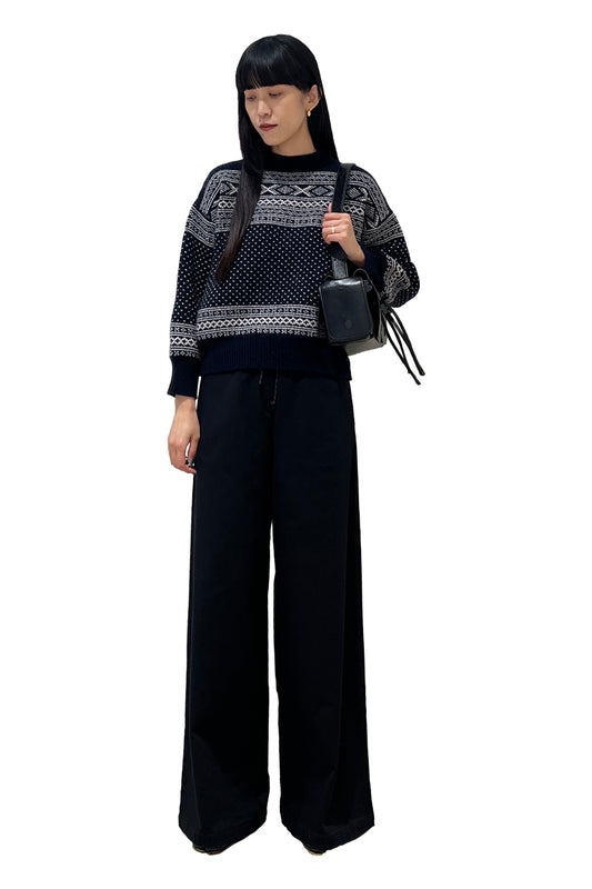 総柄ニット【25AW】