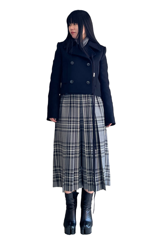 ショート丈Pコート【25AW】