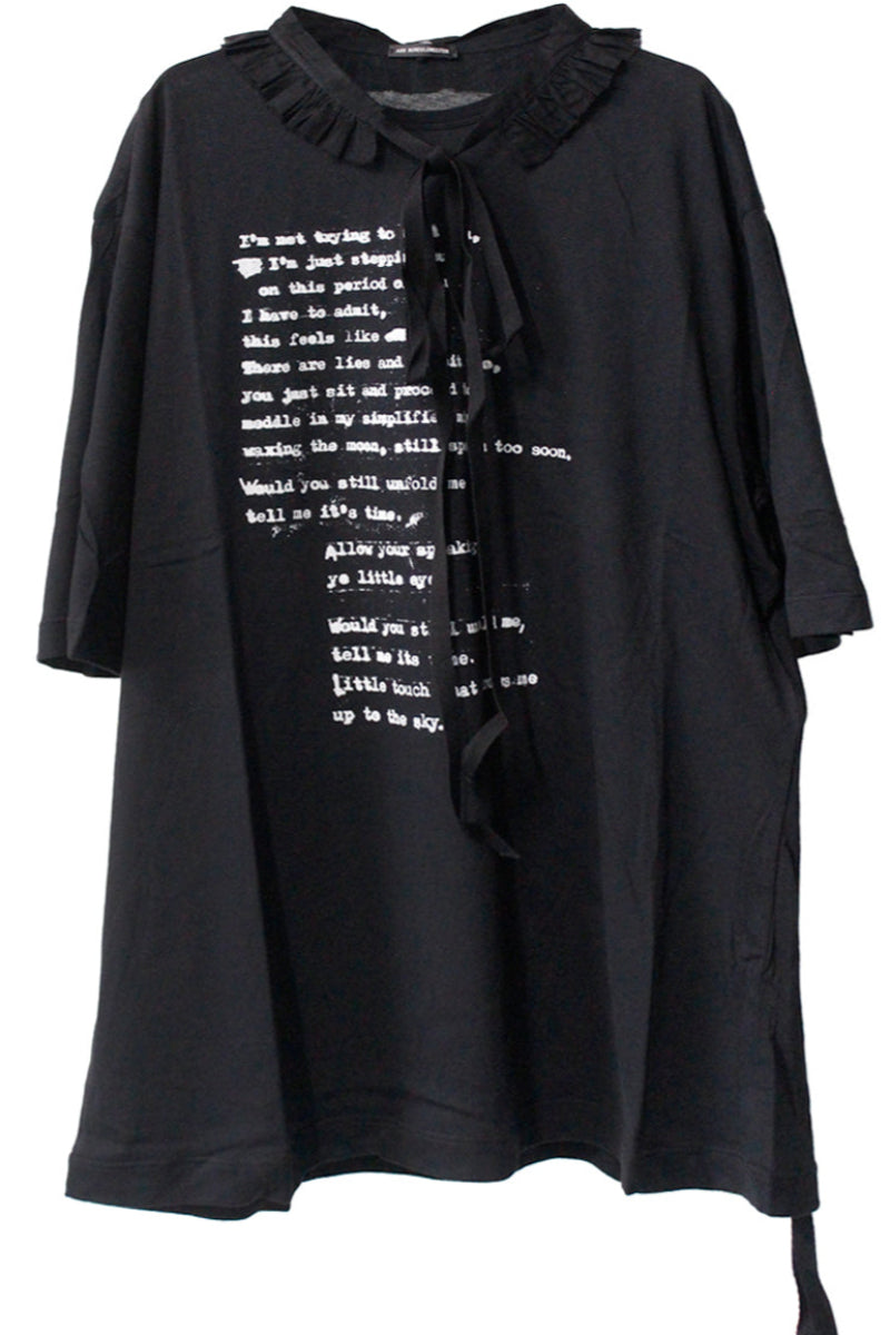 襟付プリントTシャツ【25AW】
