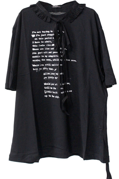襟付プリントTシャツ【25AW】