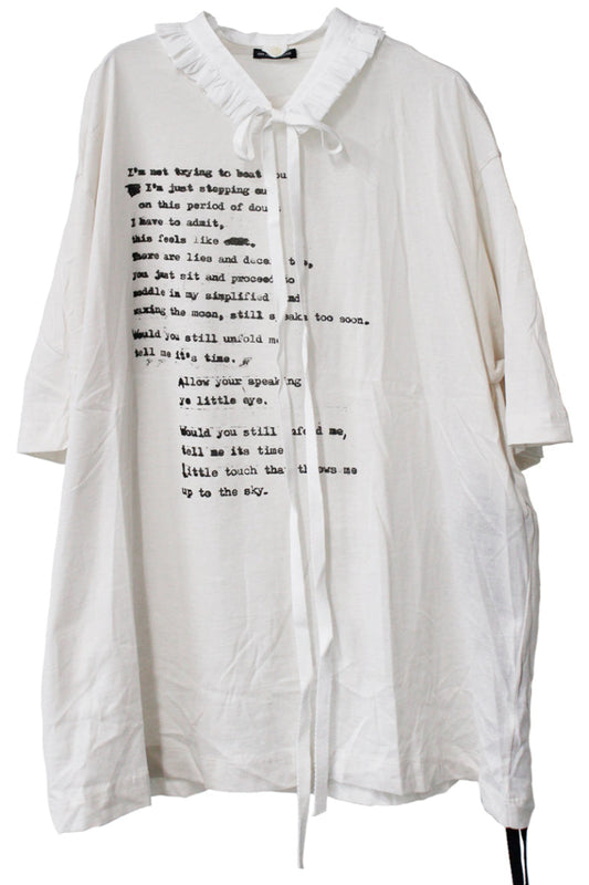 襟付プリントTシャツ【25AW】