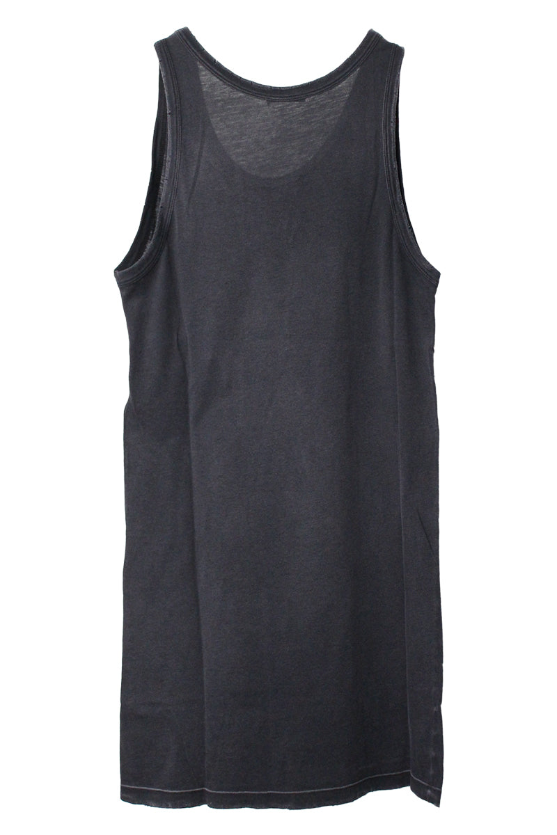 ANN DEMEULEMEESTER タンクトップ 36 プリントタンクトップ｜ANN DEMEULEMEESTER（アンドゥムルメス