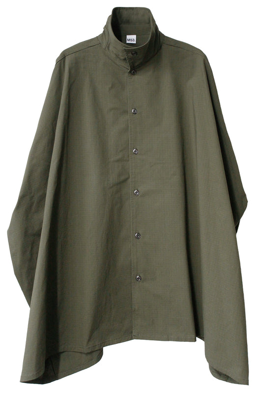 CUFFS PONCHO SHIRT【25AW】