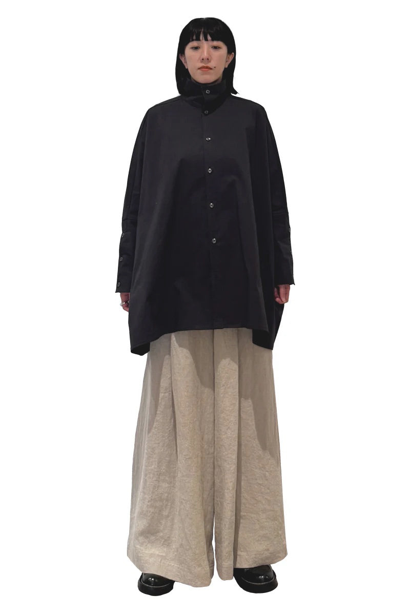 CUFFS PONCHO SHIRT【25AW】
