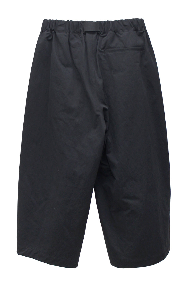 BELTED HALF PANTS　/　BLACK【25SS】