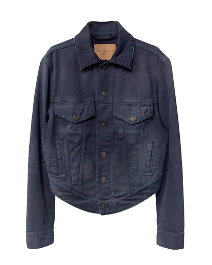 Curved Waistband Jacket
