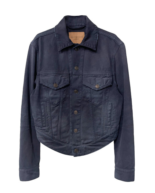Curved Waistband Jacket