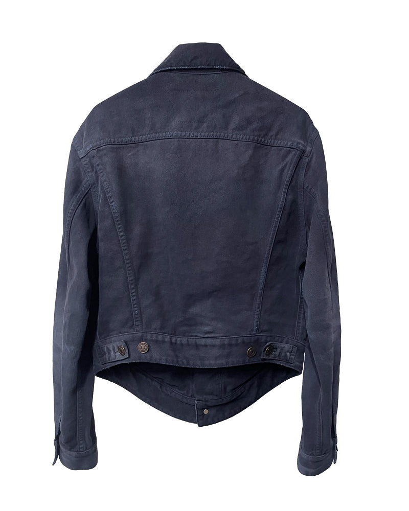 Curved Waistband Jacket
