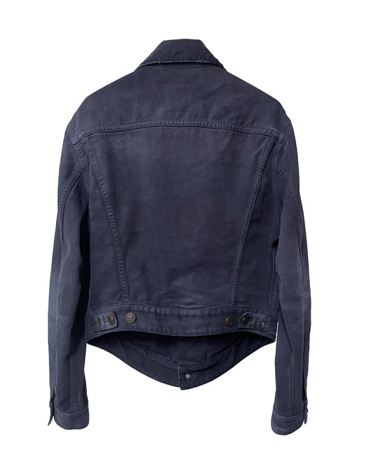 Curved Waistband Jacket