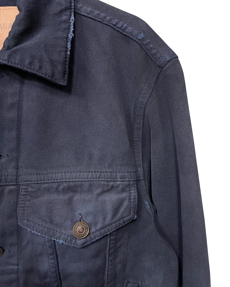 Curved Waistband Jacket