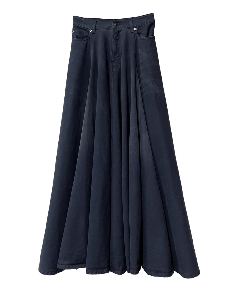 Godet Maxi Skirt