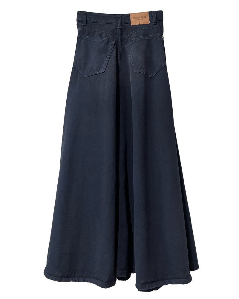 Godet Maxi Skirt