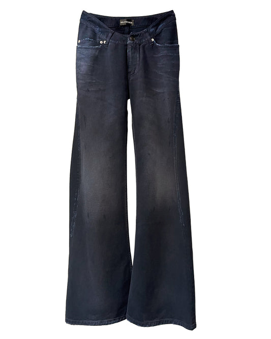 Curved Waist Pants