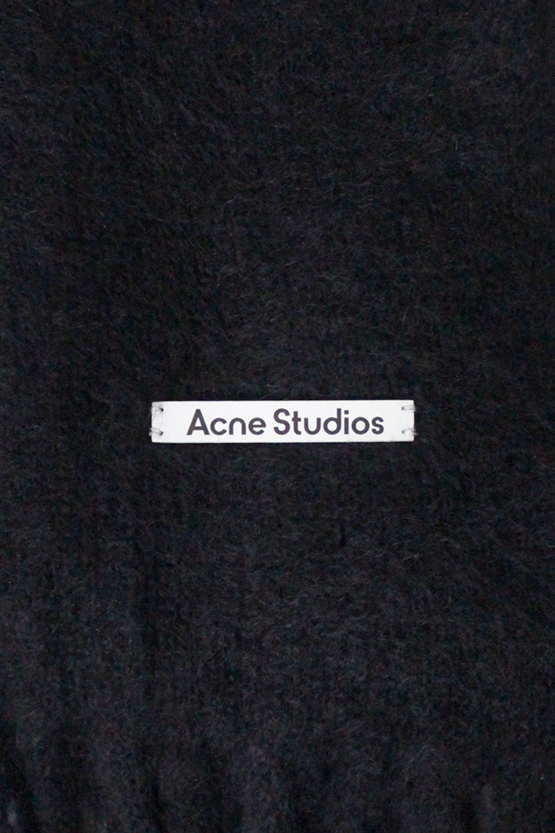 フード付モヘアストール