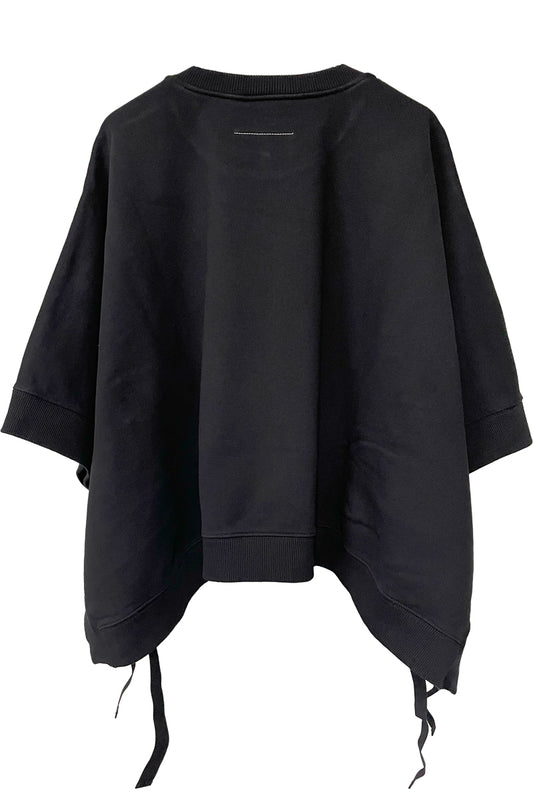スウェットポンチョトップス