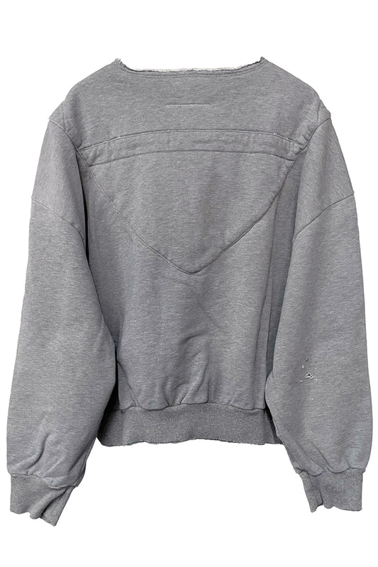 ジップアップスウェットトップス