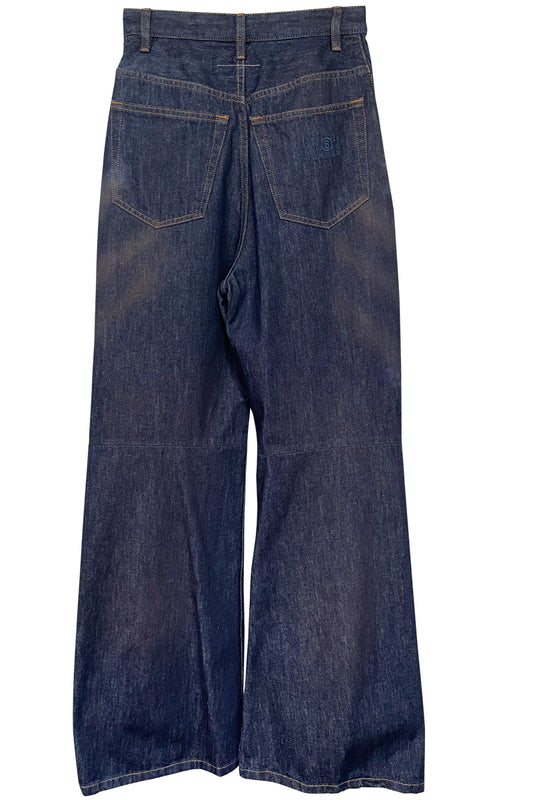 ワイドレッグデニムパンツ